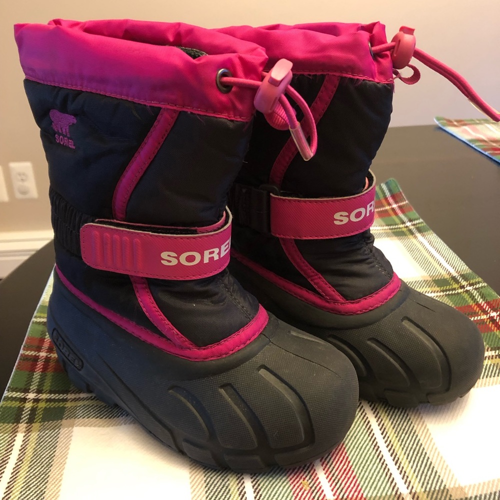 Sorel Flurry Snow Boot Toddler Girl Size 10